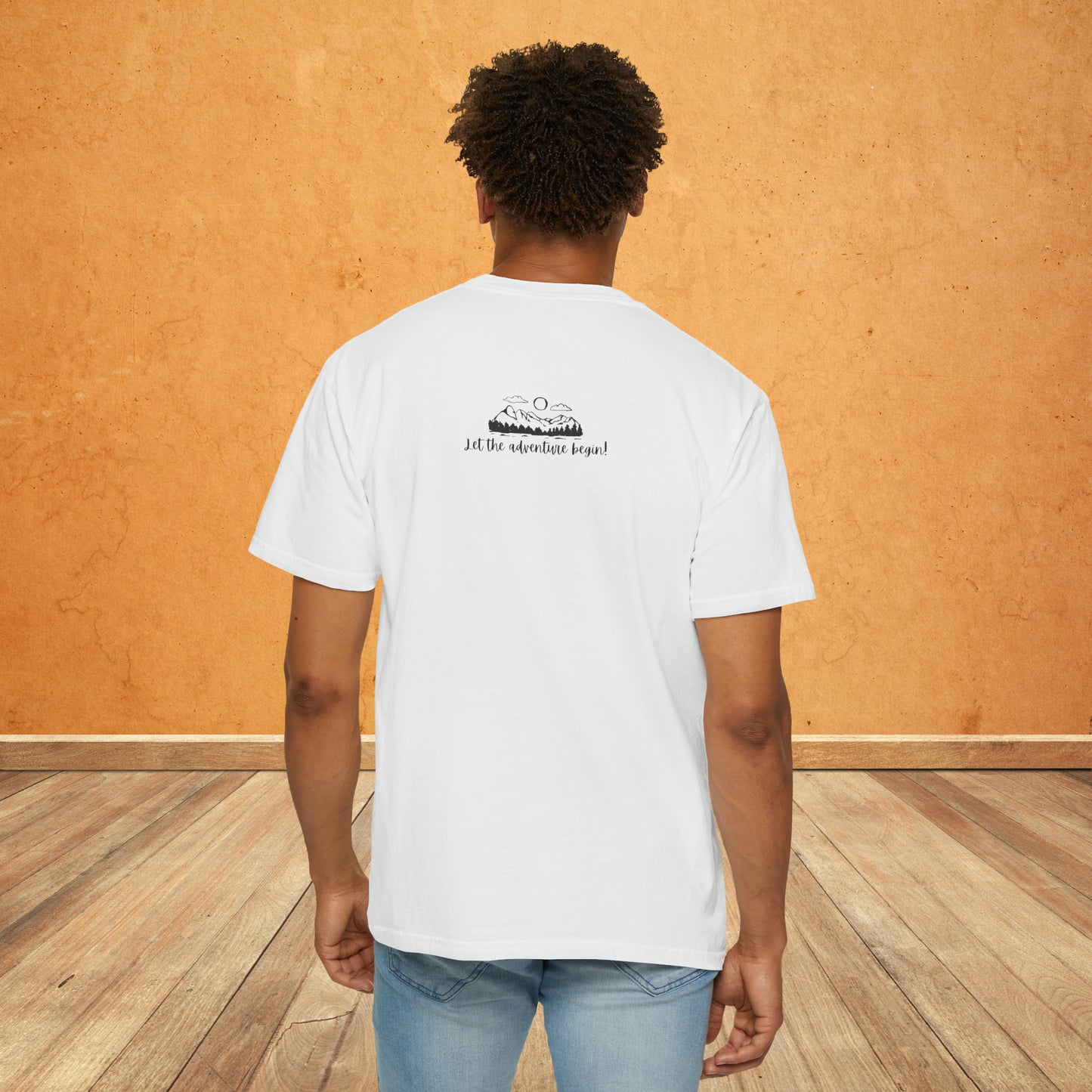 Dream Big Explore More Travel More Gift T-Shirt Unisex Garment-Dyed T-shirt