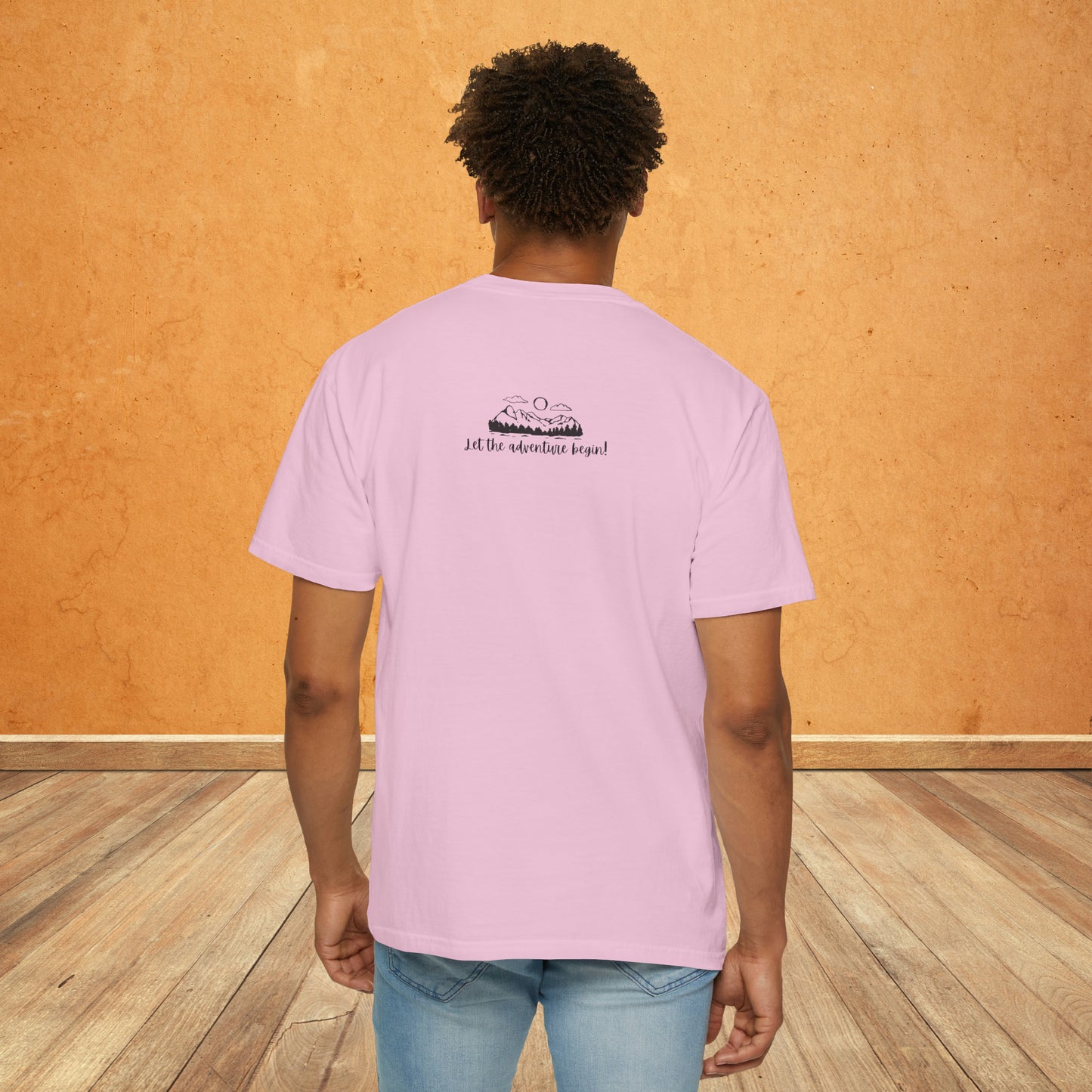 Dream Big Explore More Travel More Gift T-Shirt Unisex Garment-Dyed T-shirt
