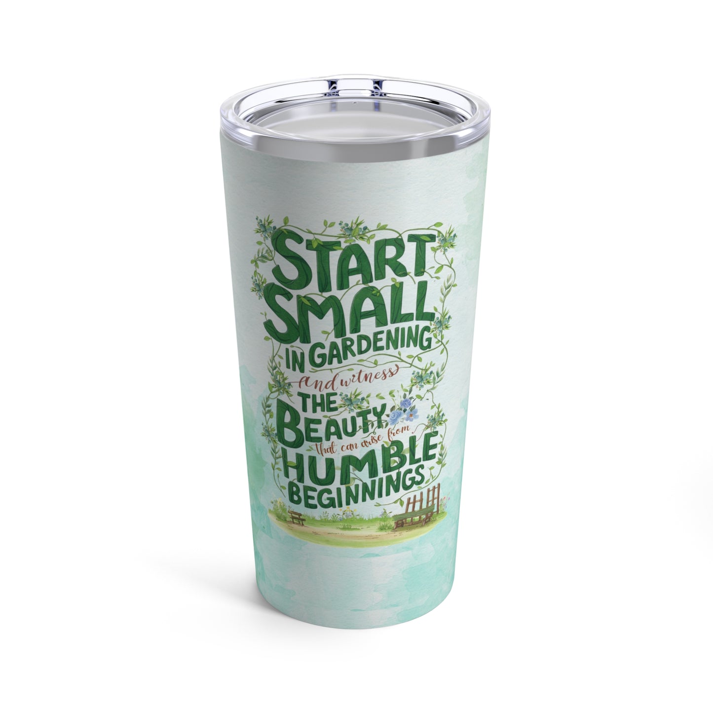Inspirational Gardening Gift Tumbler 20oz