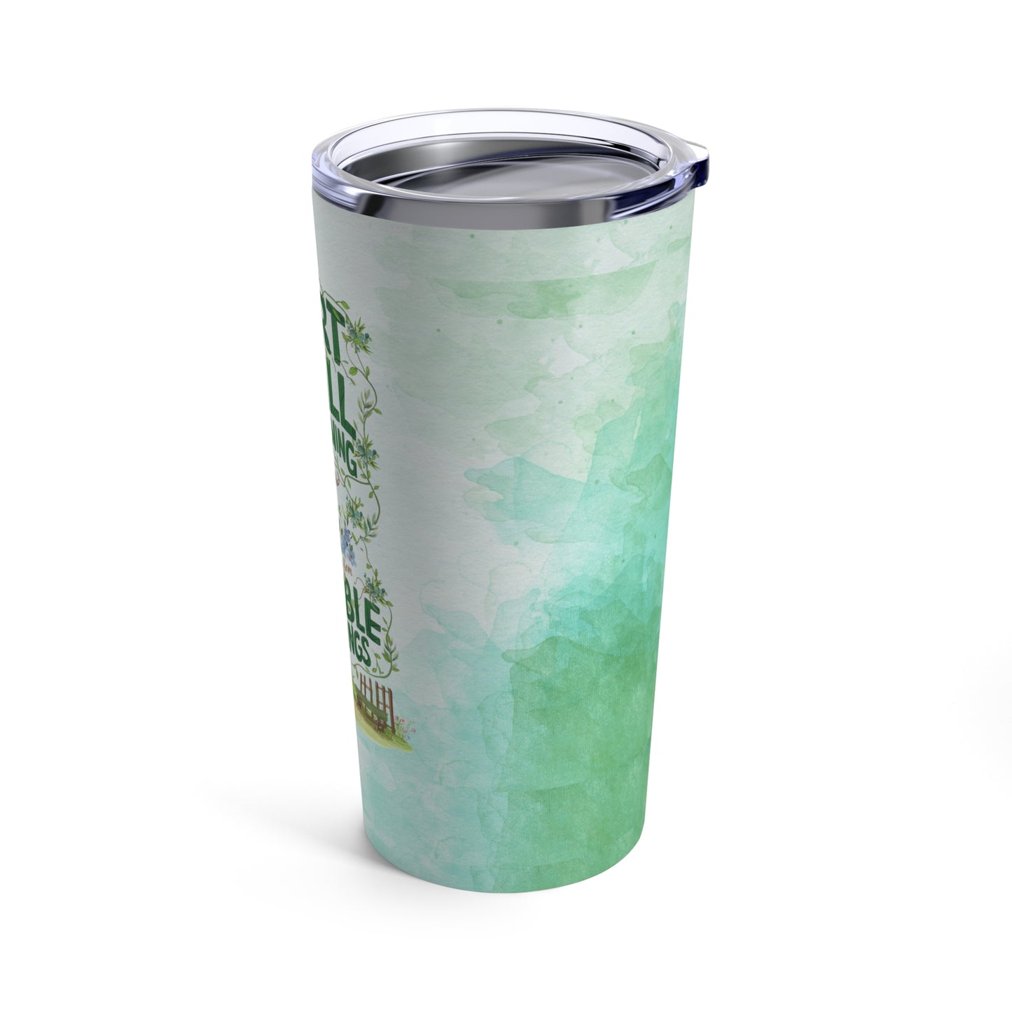 Inspirational Gardening Gift Tumbler 20oz