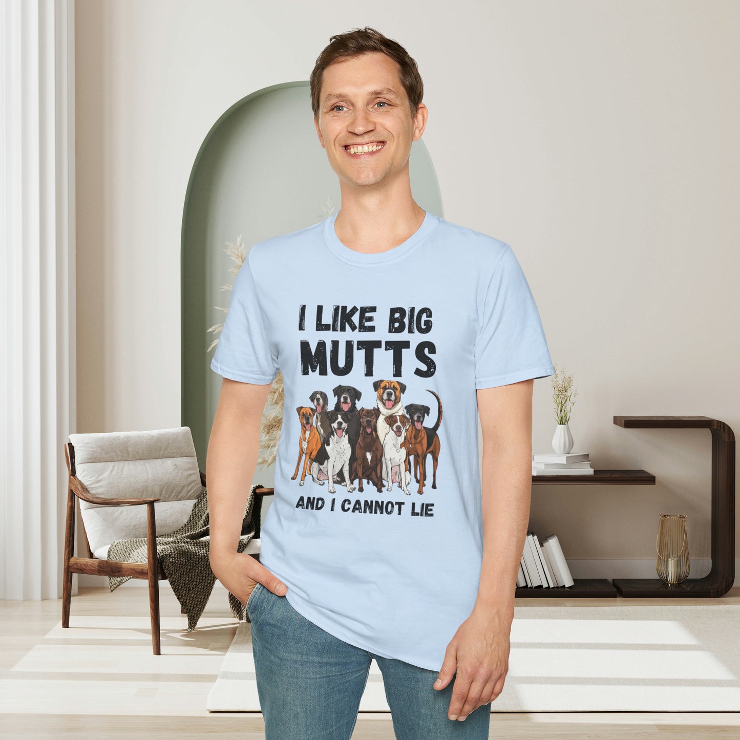 Big Dog Lover Gift, I Like Big Mutts Softstyle T-Shirt