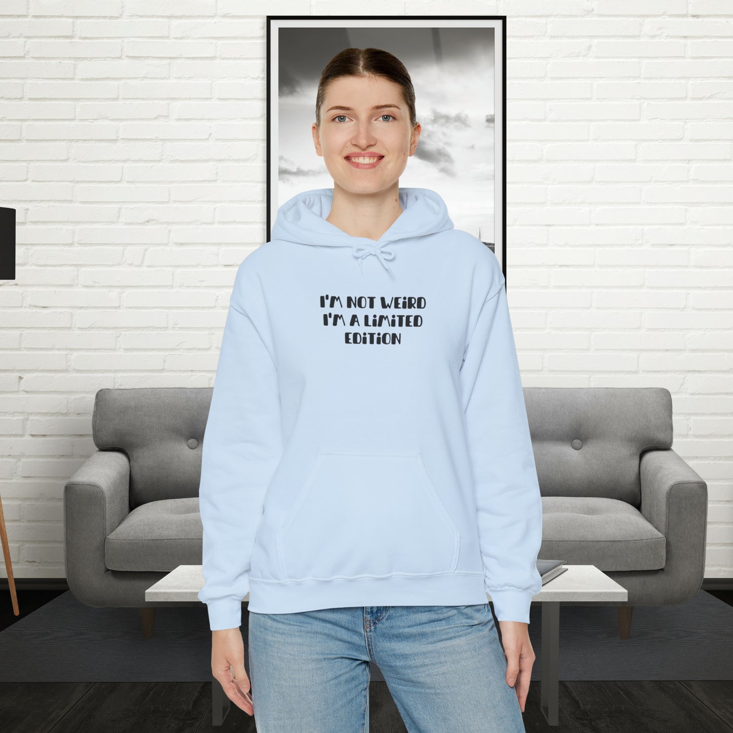 I am not weird Sweatshirt, Witty Saying Unisex Heavy Blend™ Hooded Sweatshirt