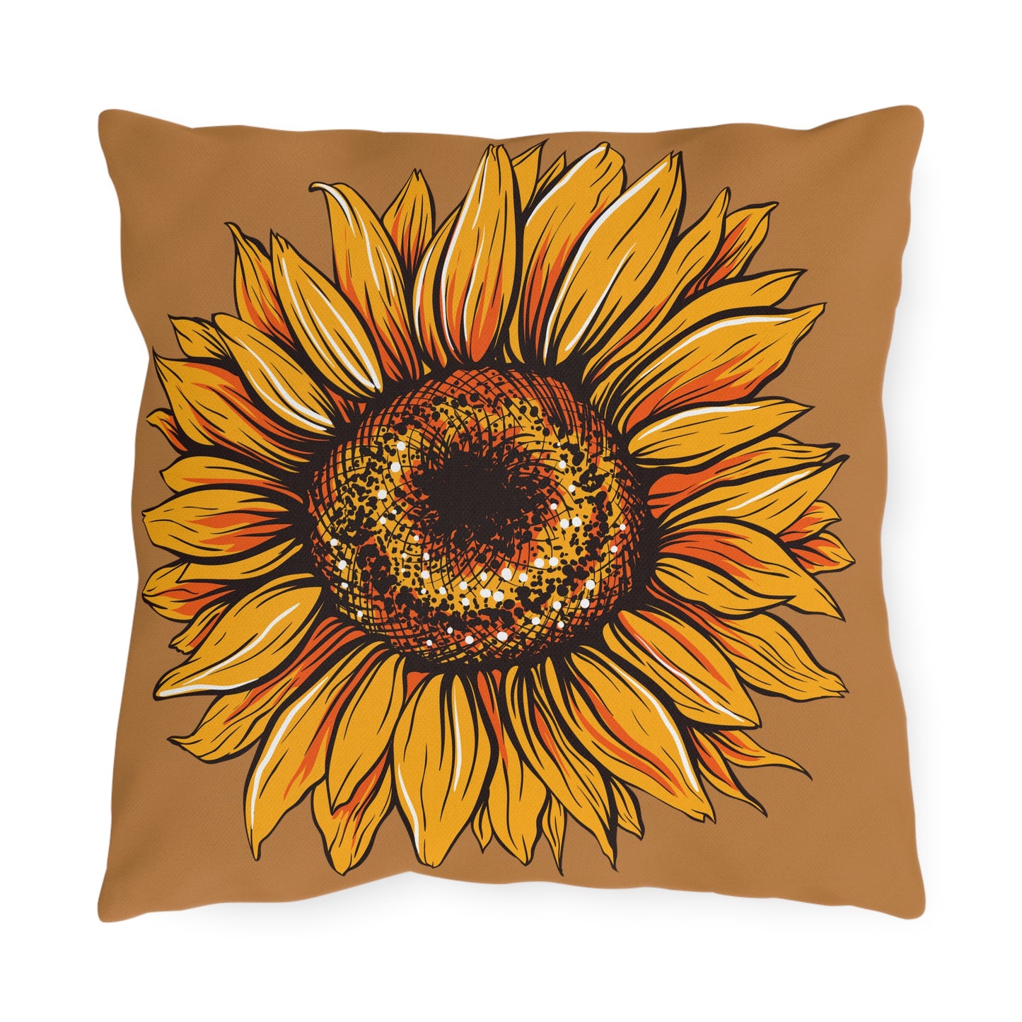 Sunflower Outdoor Pillows, Patio Decor, Housewarming Gift