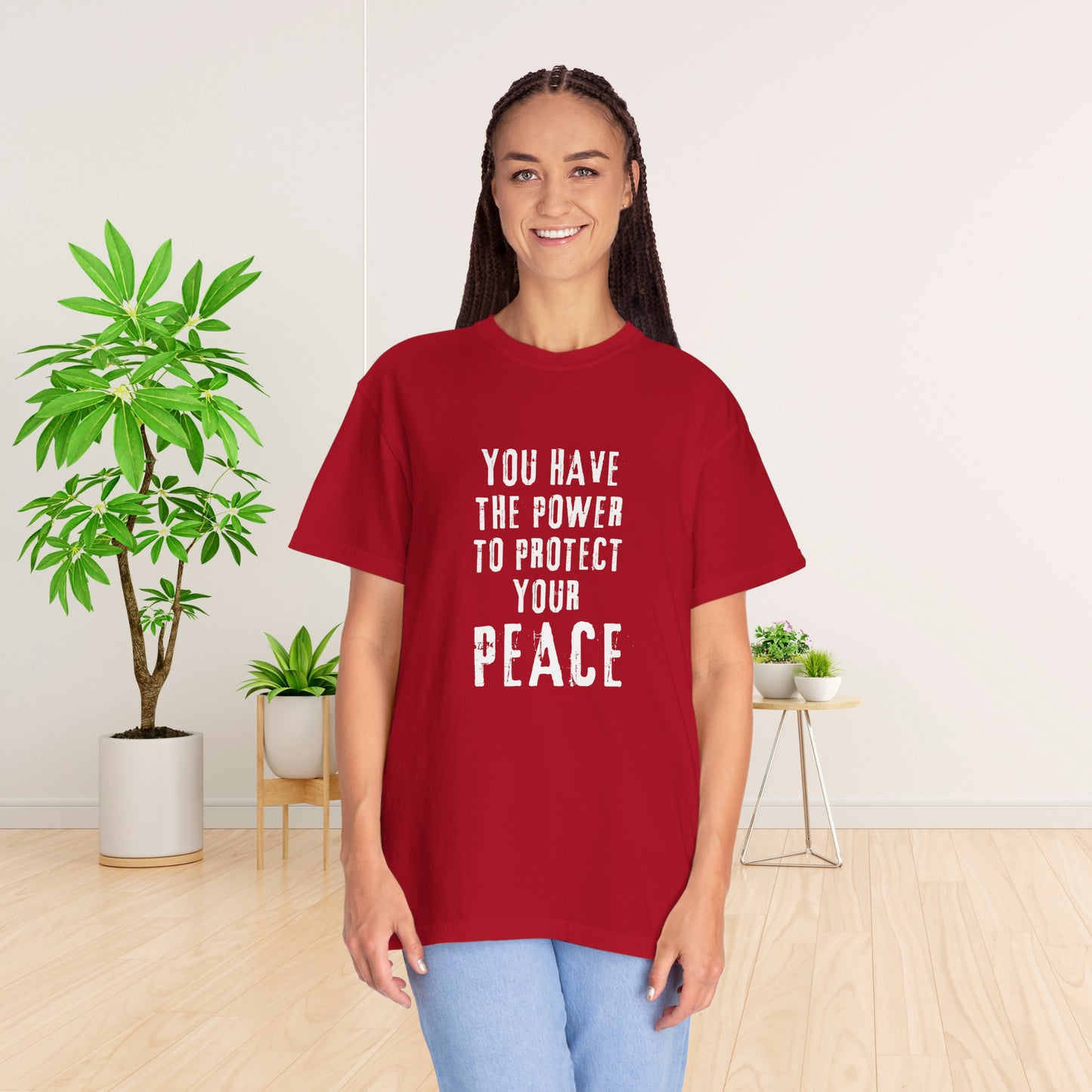 Peace Themed Gift Own Your Peace T-shirt