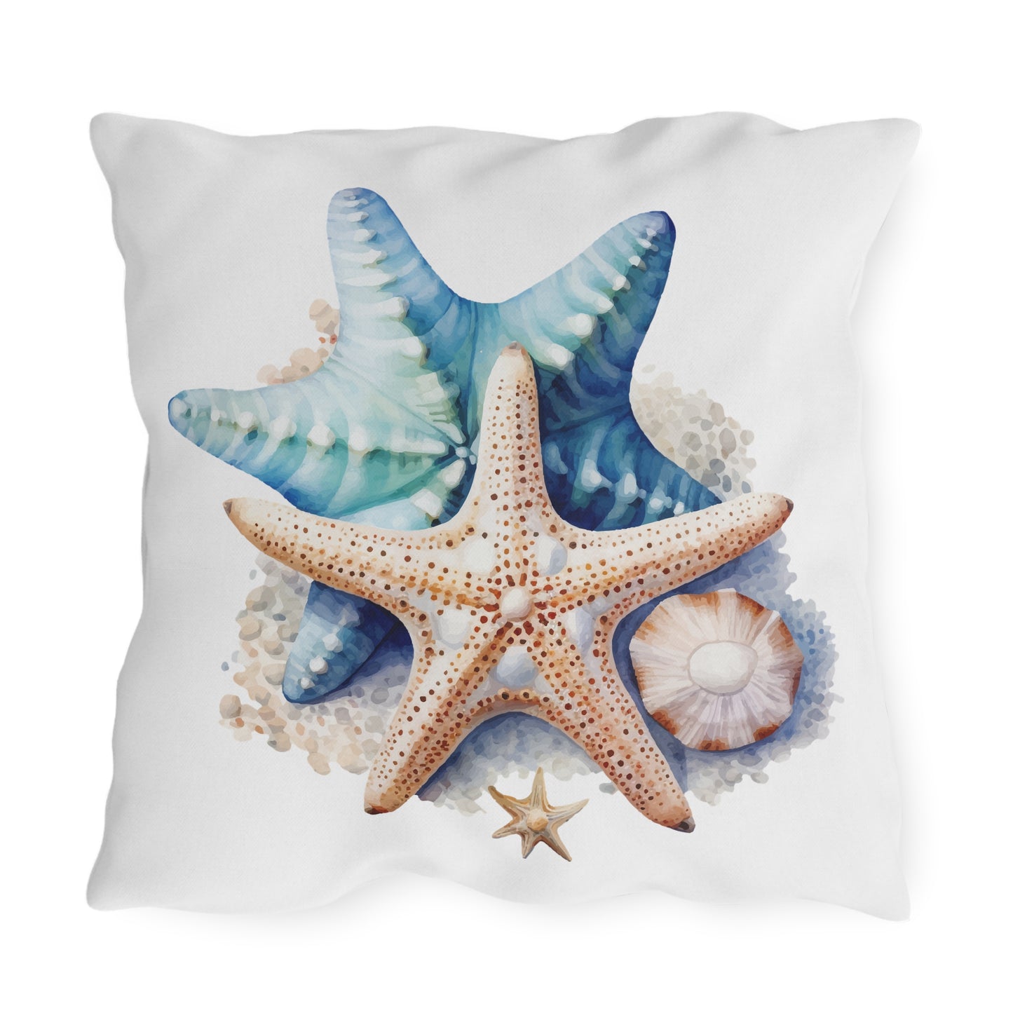 Starfish Outdoor Pillows, Patio Decor, Home decor, Housewarming Gift