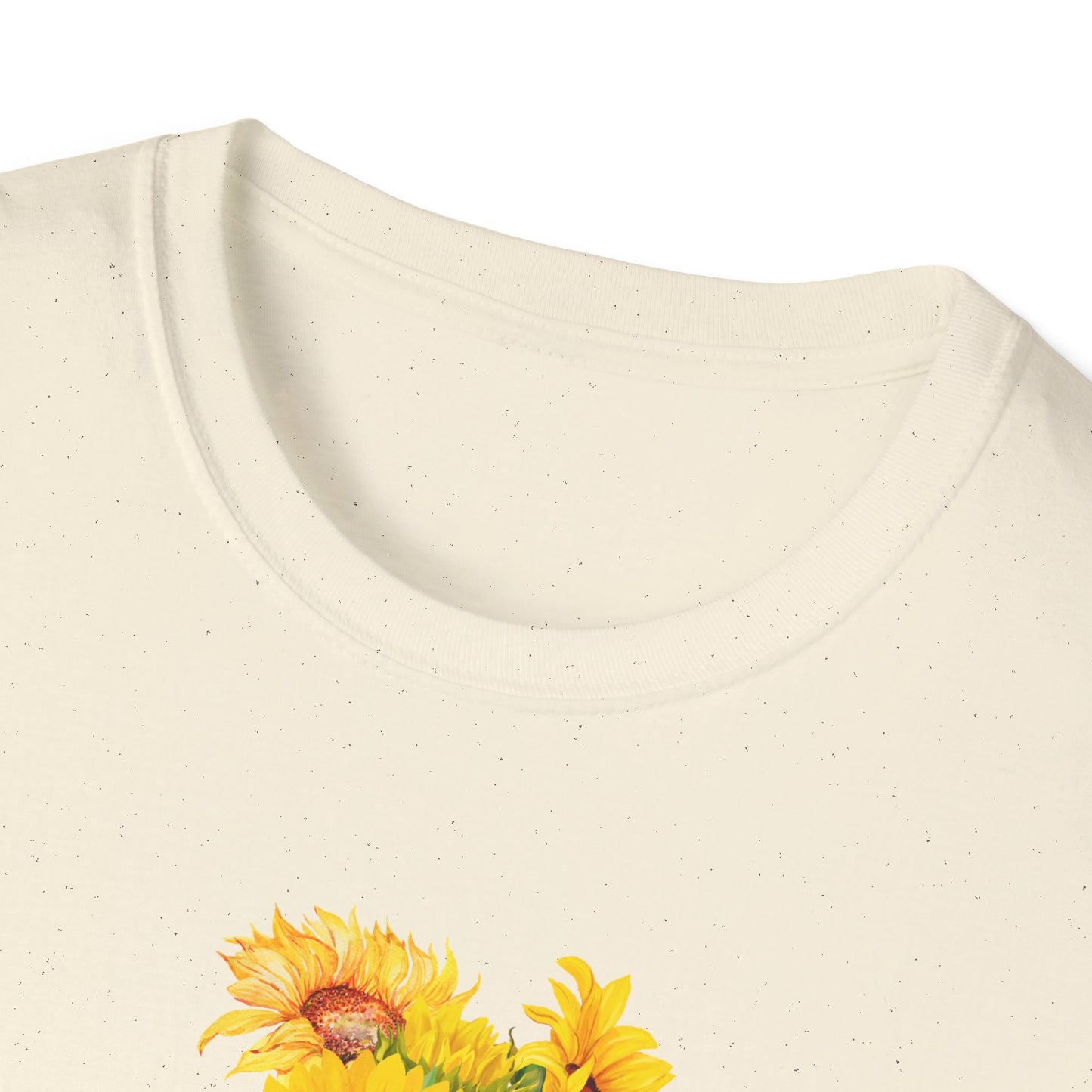 Inspirational T-Shirt Gift Bloom Boldly Sunflower Motivational Shirt