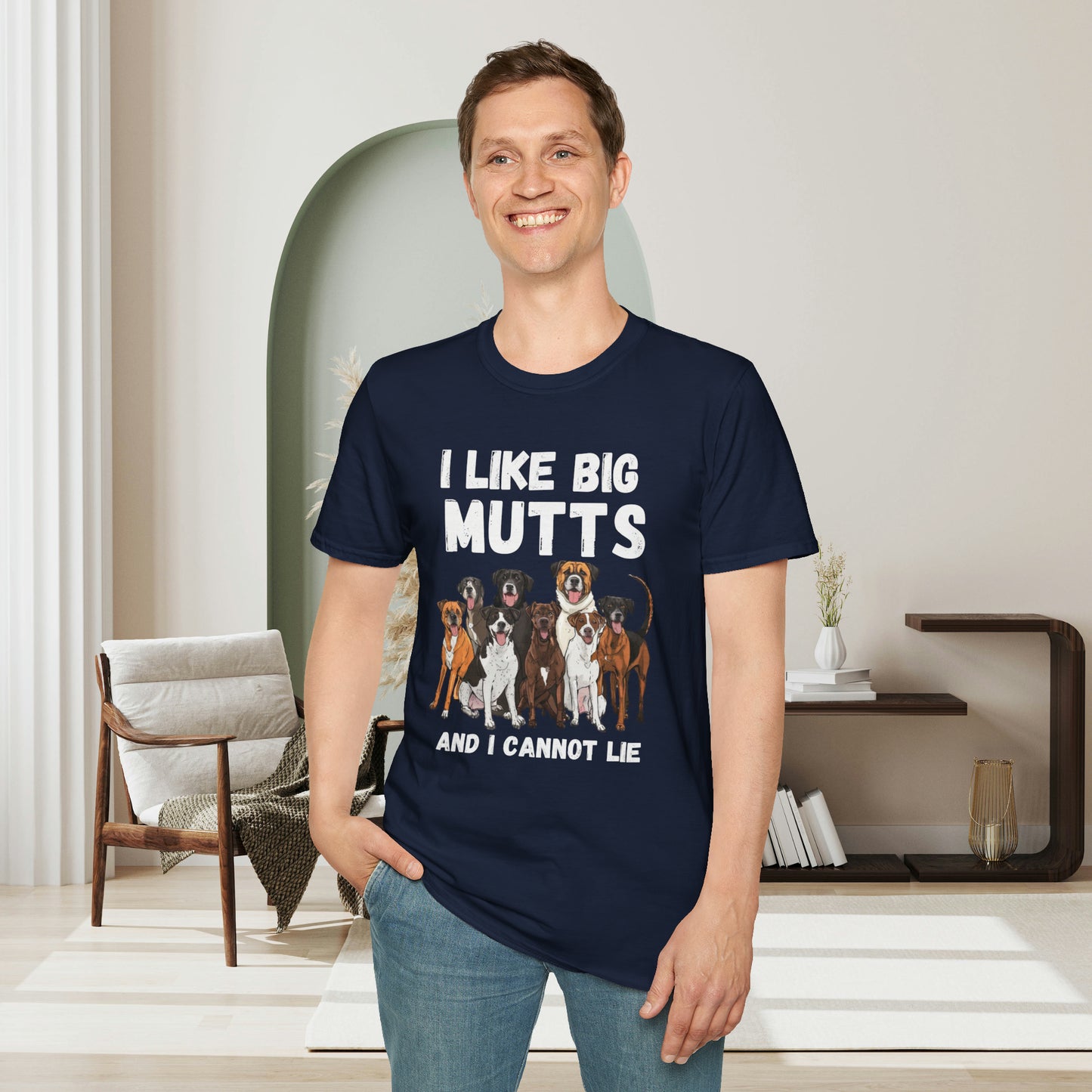 Big Dog Lover Gift, I Like Big Mutts Softstyle T-Shirt