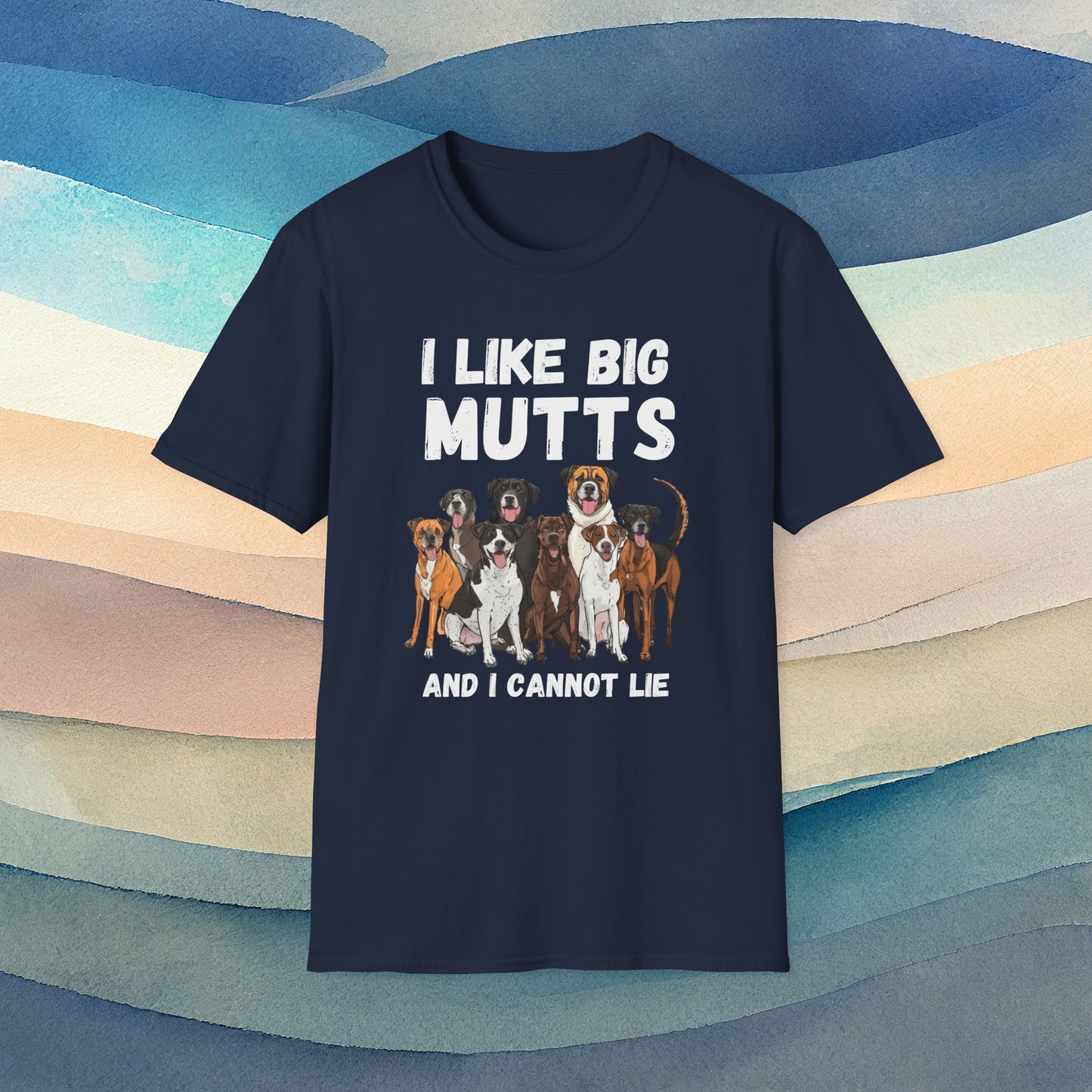 Big Dog Lover Gift, I Like Big Mutts Softstyle T-Shirt