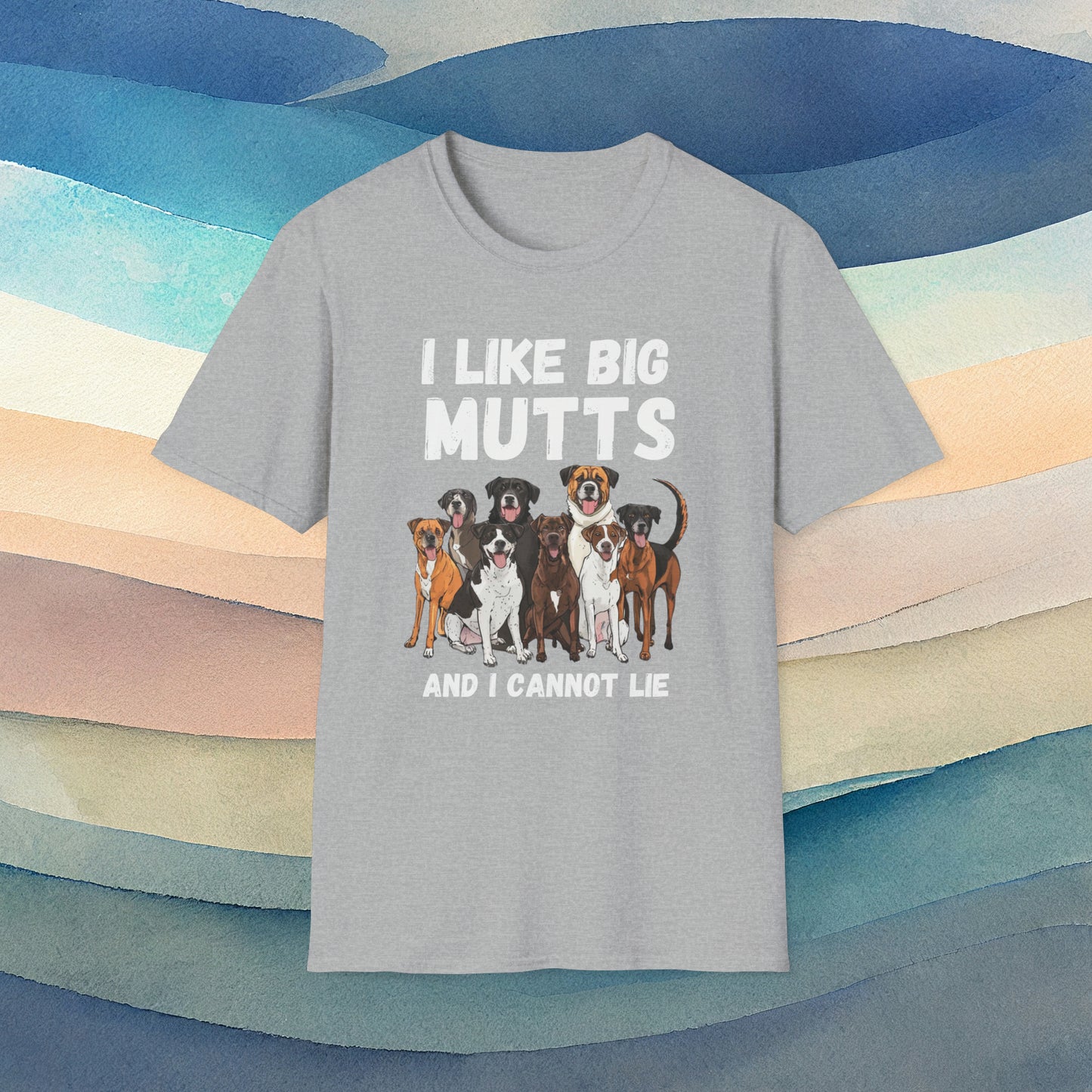 Big Dog Lover Gift, I Like Big Mutts Softstyle T-Shirt