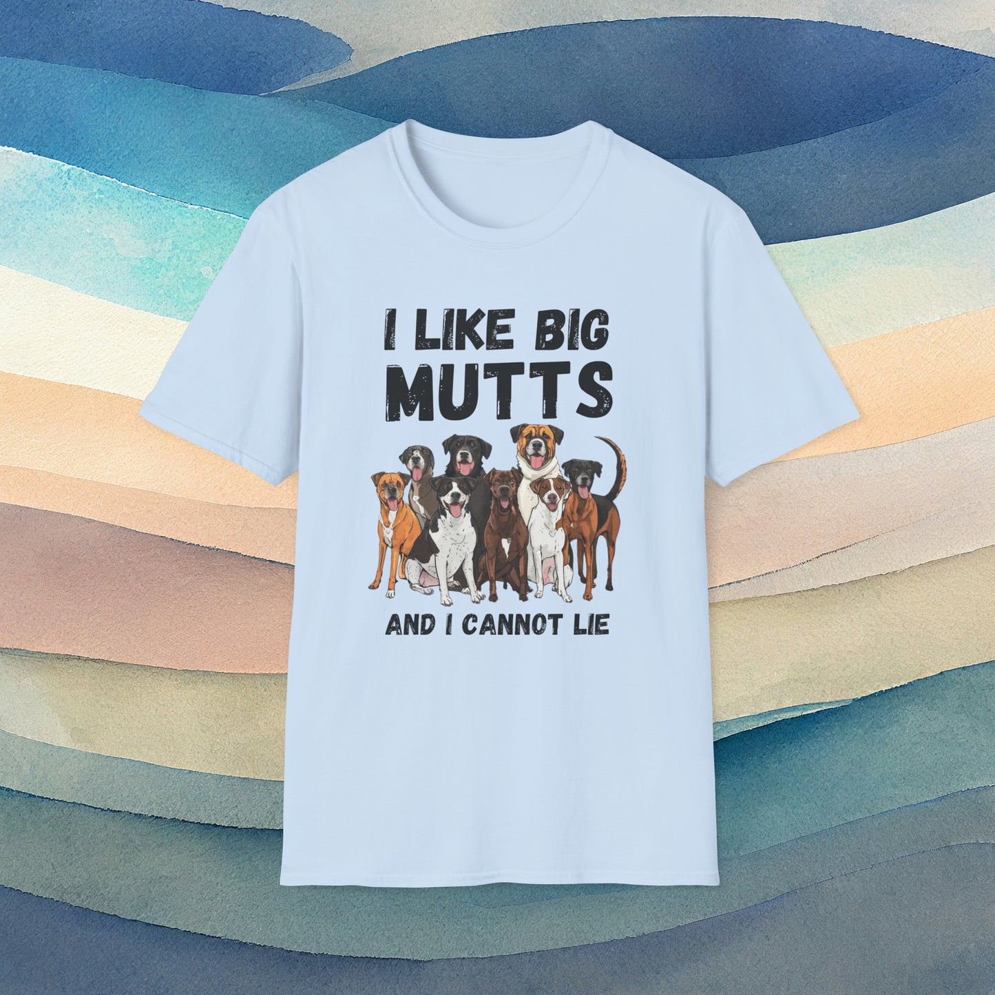 Big Dog Lover Gift, I Like Big Mutts Softstyle T-Shirt