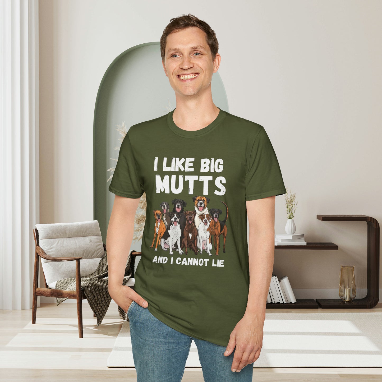 Big Dog Lover Gift, I Like Big Mutts Softstyle T-Shirt