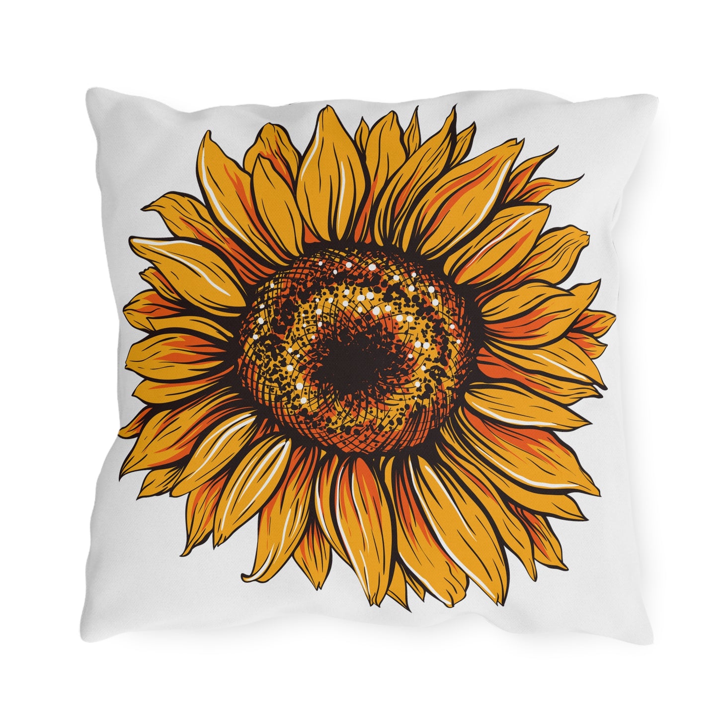 Sunflower Outdoor Pillows, Patio Decor, Housewarming Gift