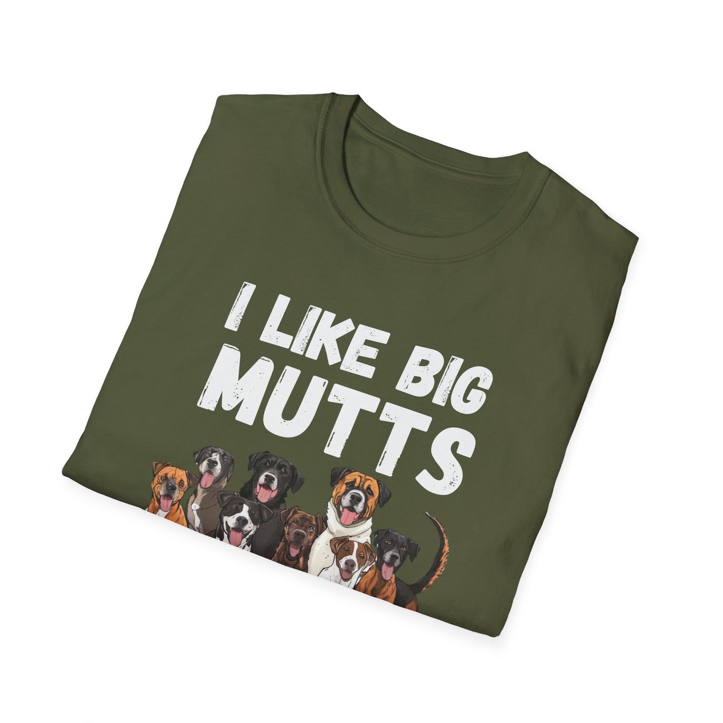 Big Dog Lover Gift, I Like Big Mutts Softstyle T-Shirt