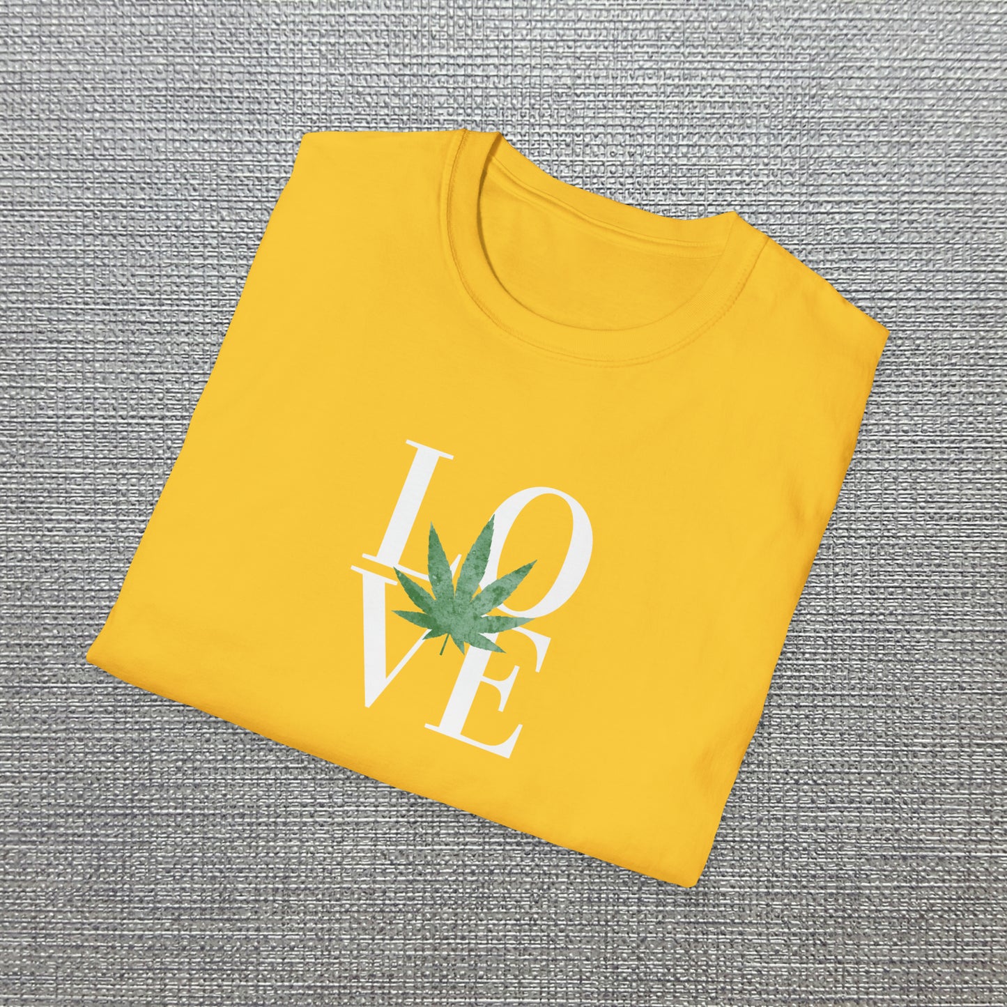 LOVE Cannabis T-Shirt Unisex Softstyle T-Shirt