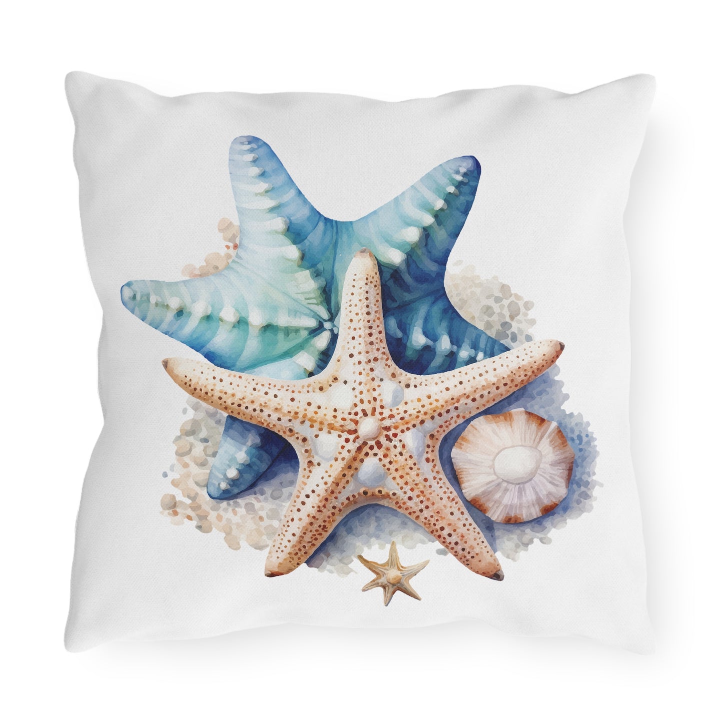 Starfish Outdoor Pillows, Patio Decor, Home decor, Housewarming Gift