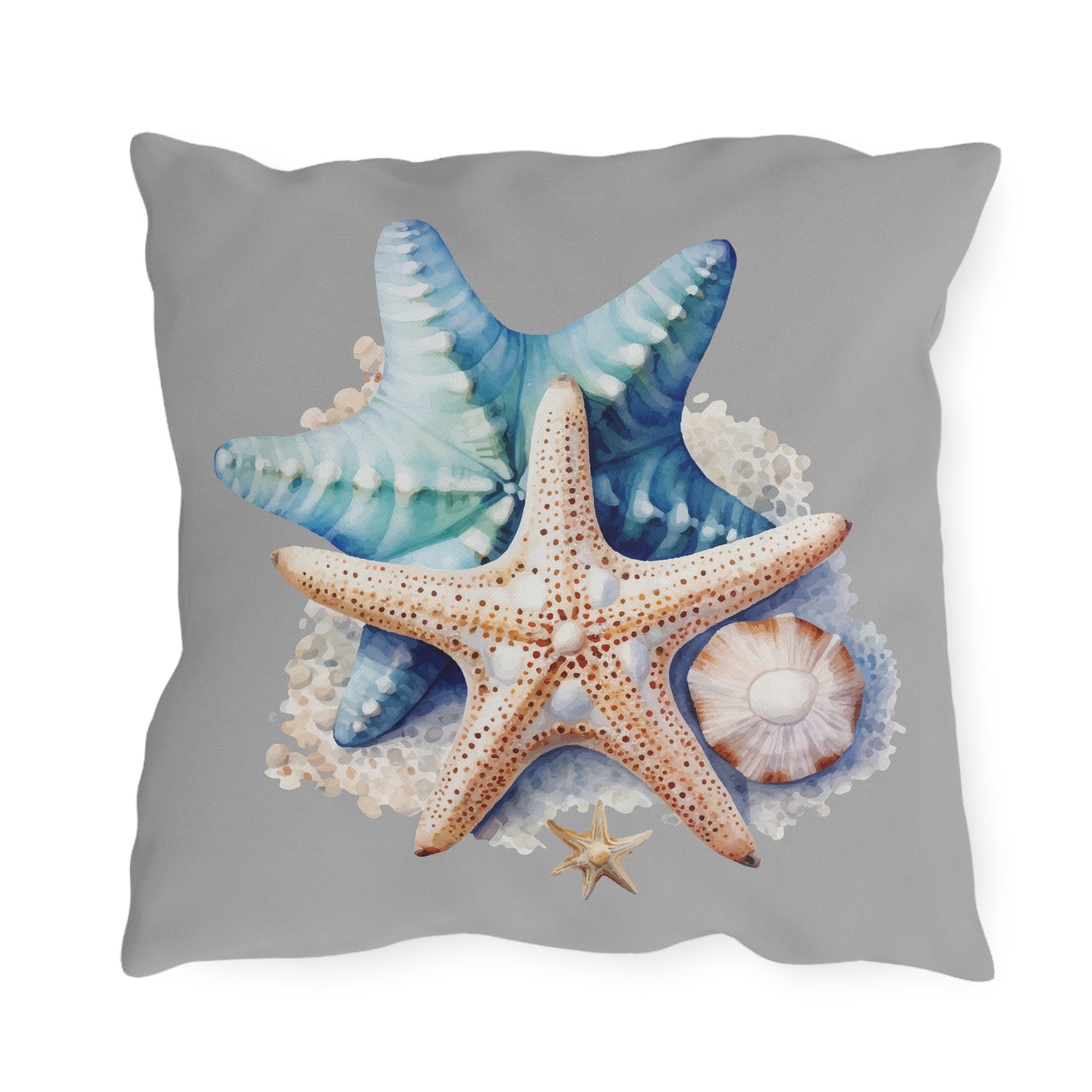 Starfish Outdoor Pillows, Patio Decor, Home decor, Housewarming Gift