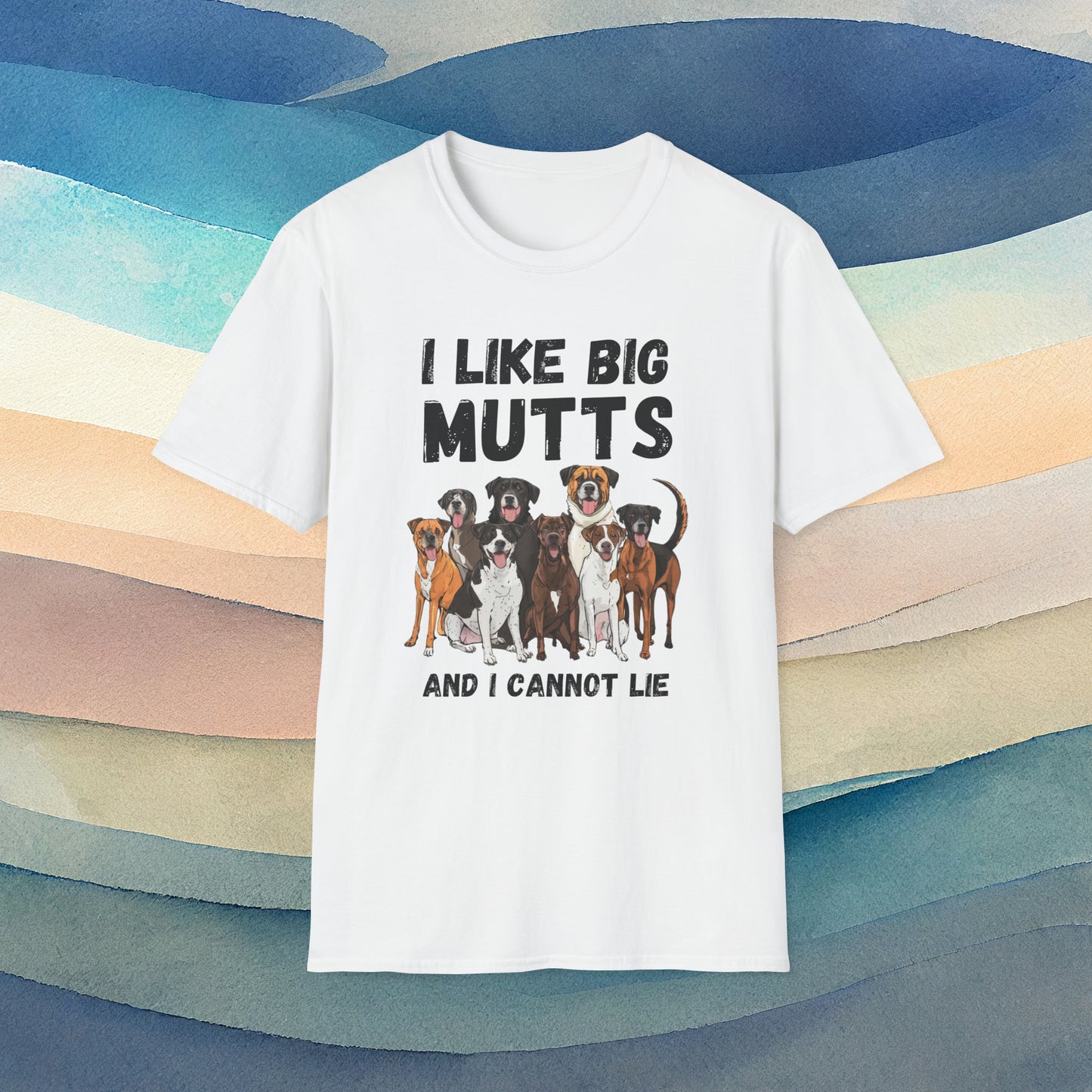 Big Dog Lover Gift, I Like Big Mutts Softstyle T-Shirt