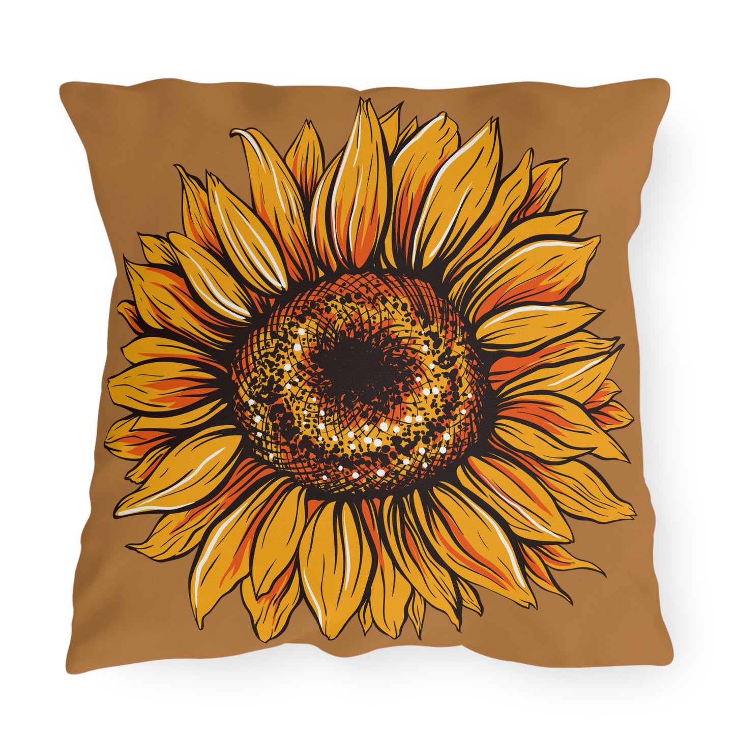 Sunflower Outdoor Pillows, Patio Decor, Housewarming Gift