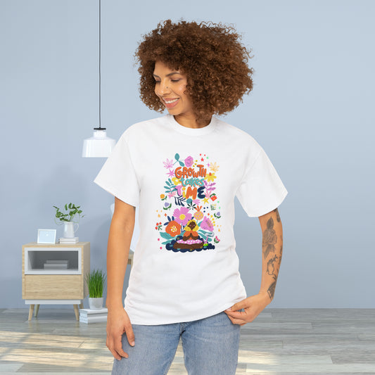 Growth Takes Time - Meditation T-shirt