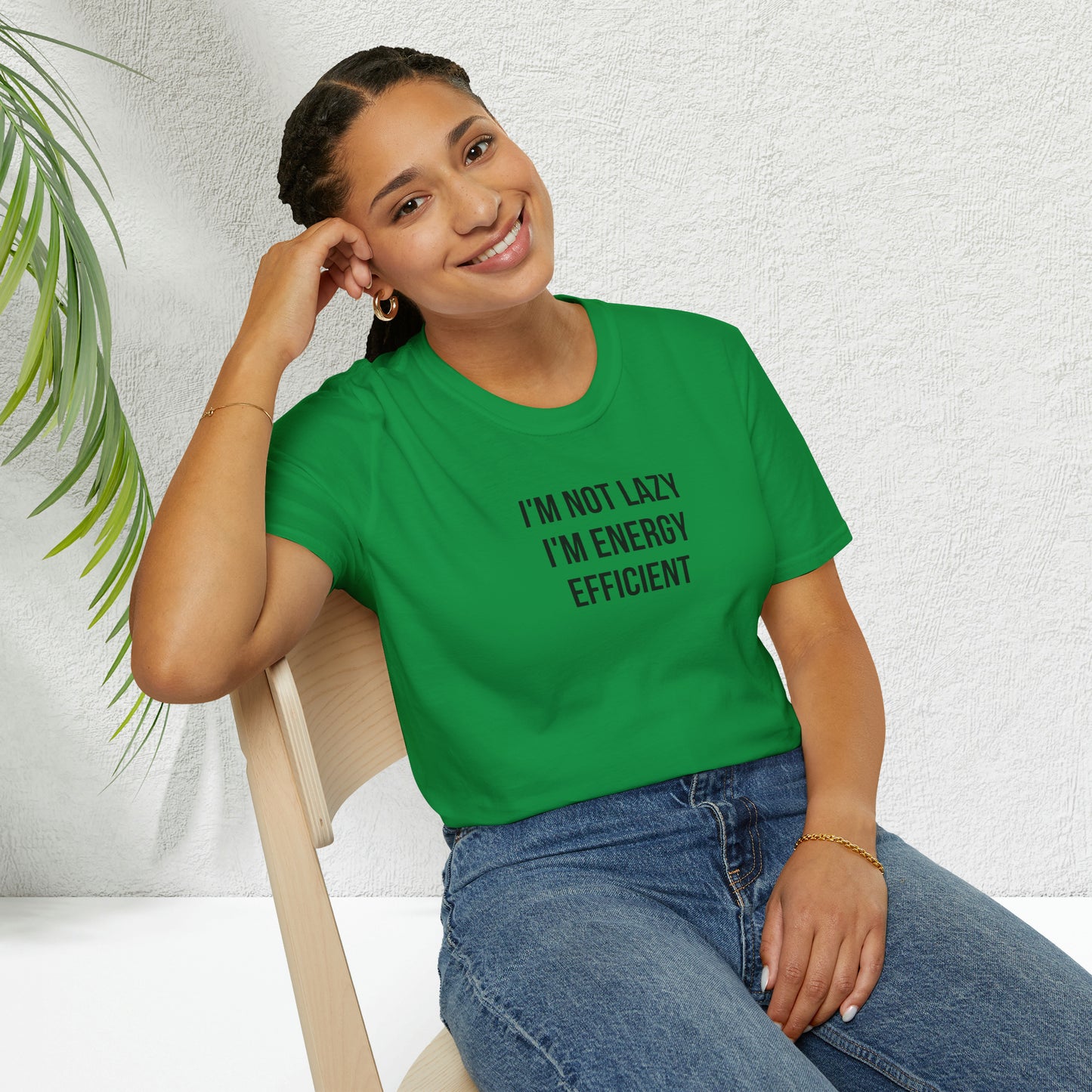 I'm not lazy T-shirt, Witty sayings Unisex Softstyle T-Shirt