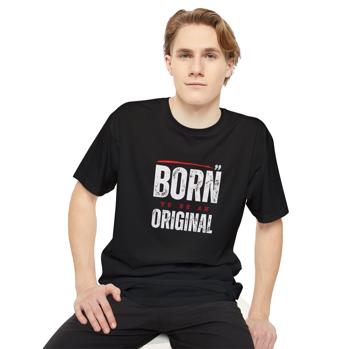 Born To Be An Original T-shirt, Inspiration T-shirt, Motivational Unisex Long Body Urban Tee