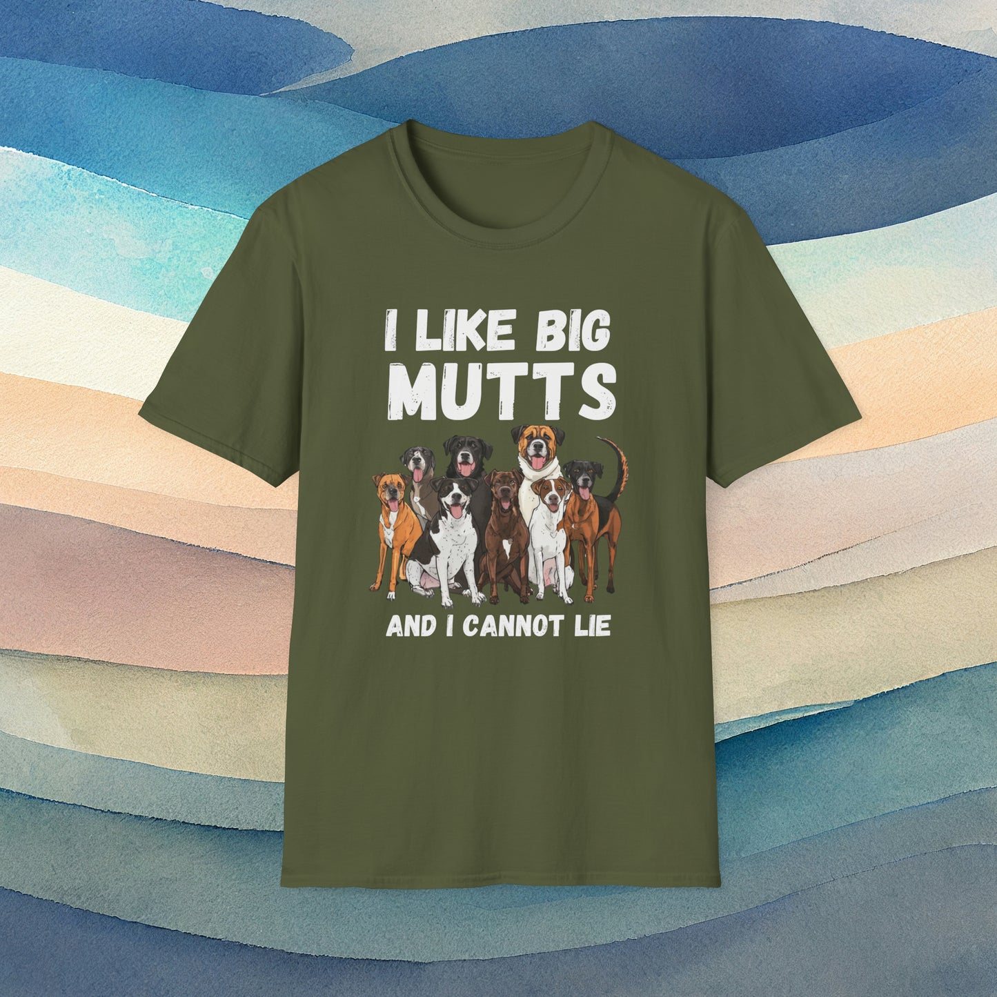 Big Dog Lover Gift, I Like Big Mutts Softstyle T-Shirt