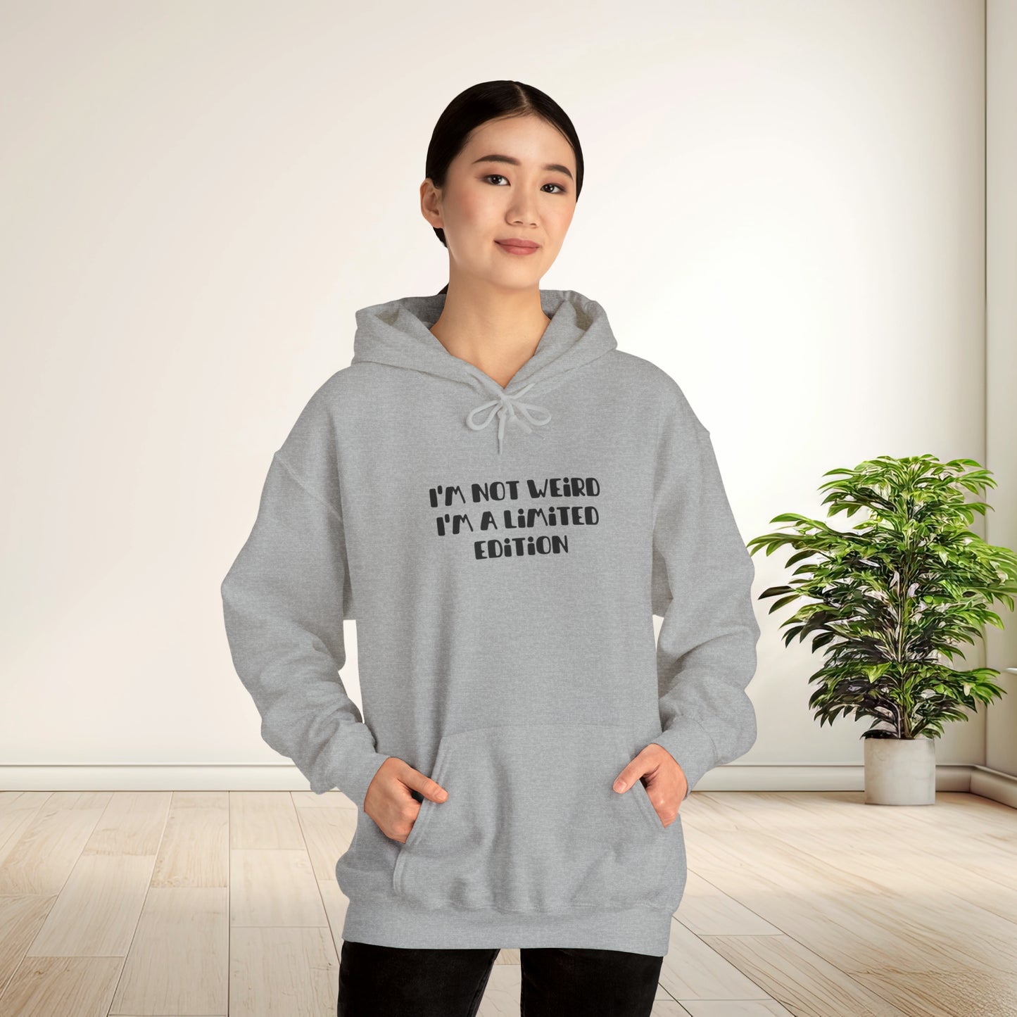 I am not weird Sweatshirt, Witty Saying Unisex Heavy Blend™ Hooded Sweatshirt