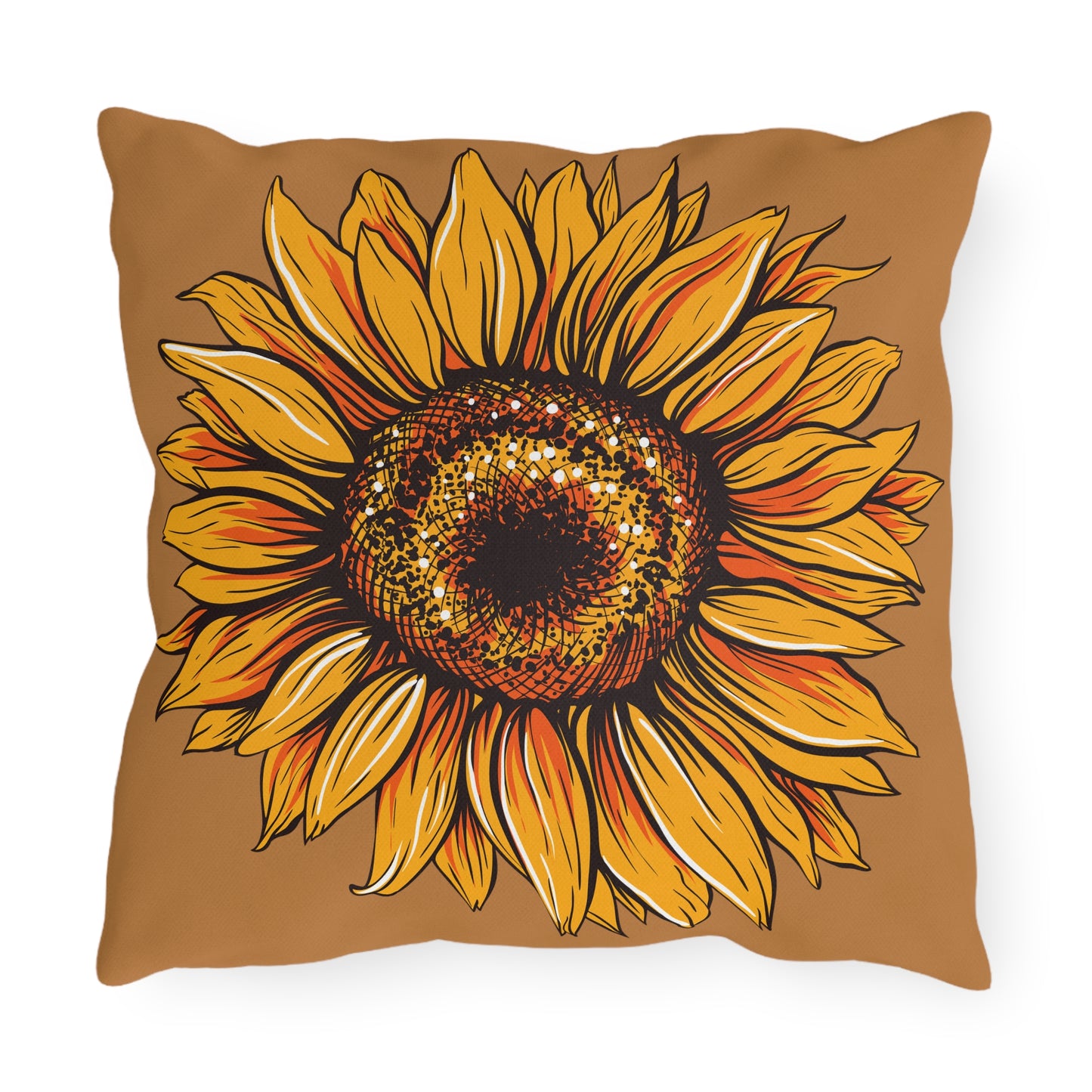 Sunflower Outdoor Pillows, Patio Decor, Housewarming Gift