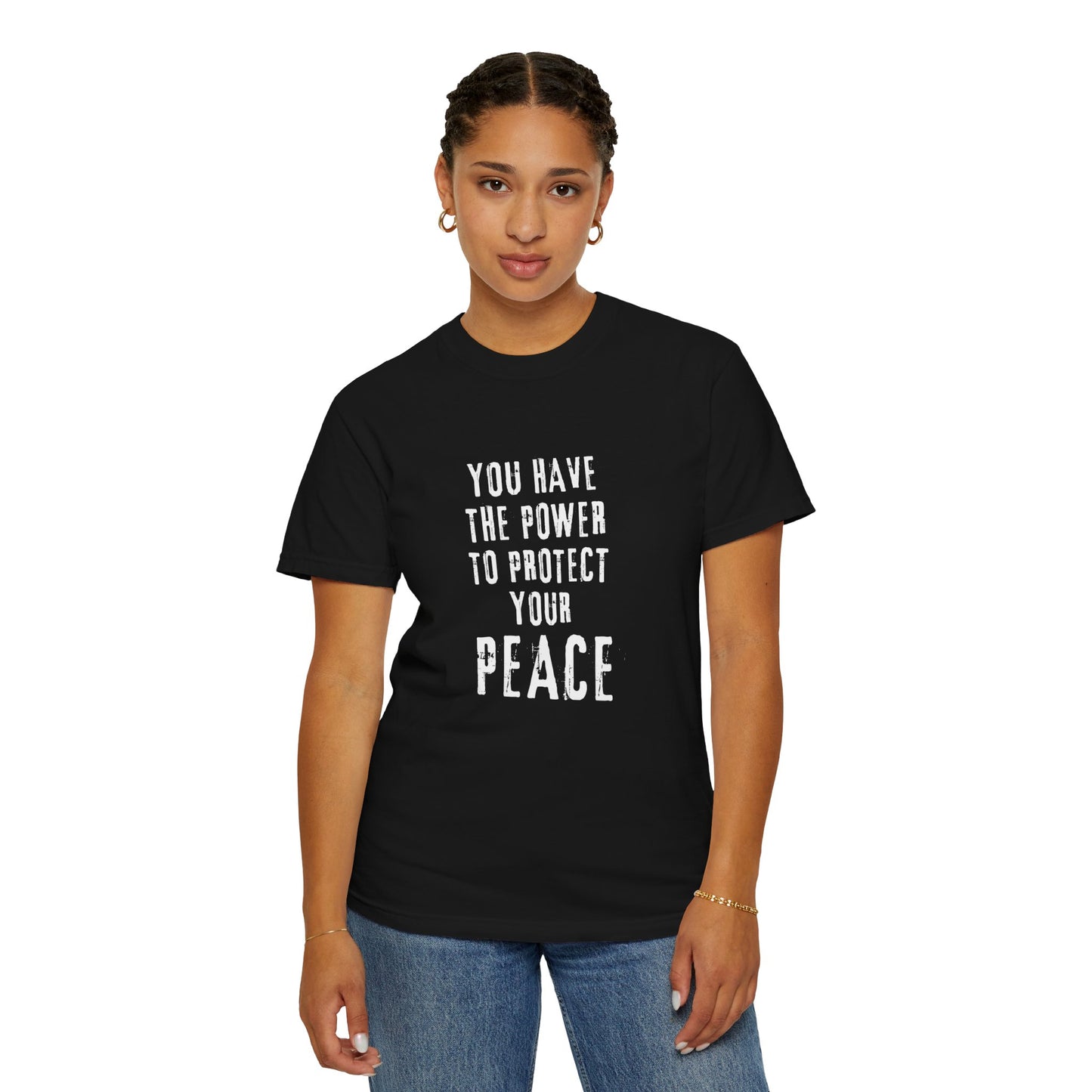 Peace Themed Gift Own Your Peace T-shirt