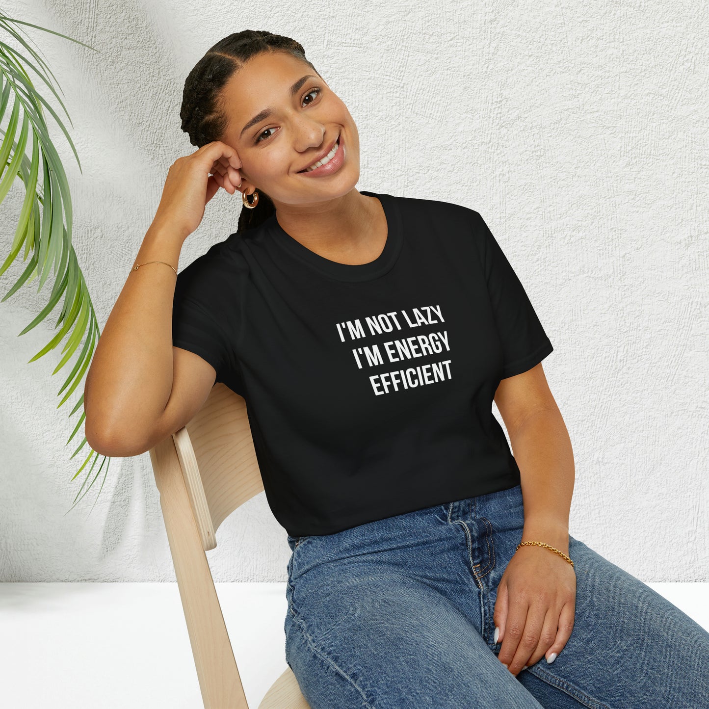 I'm not lazy T-shirt, Witty sayings Unisex Softstyle T-Shirt