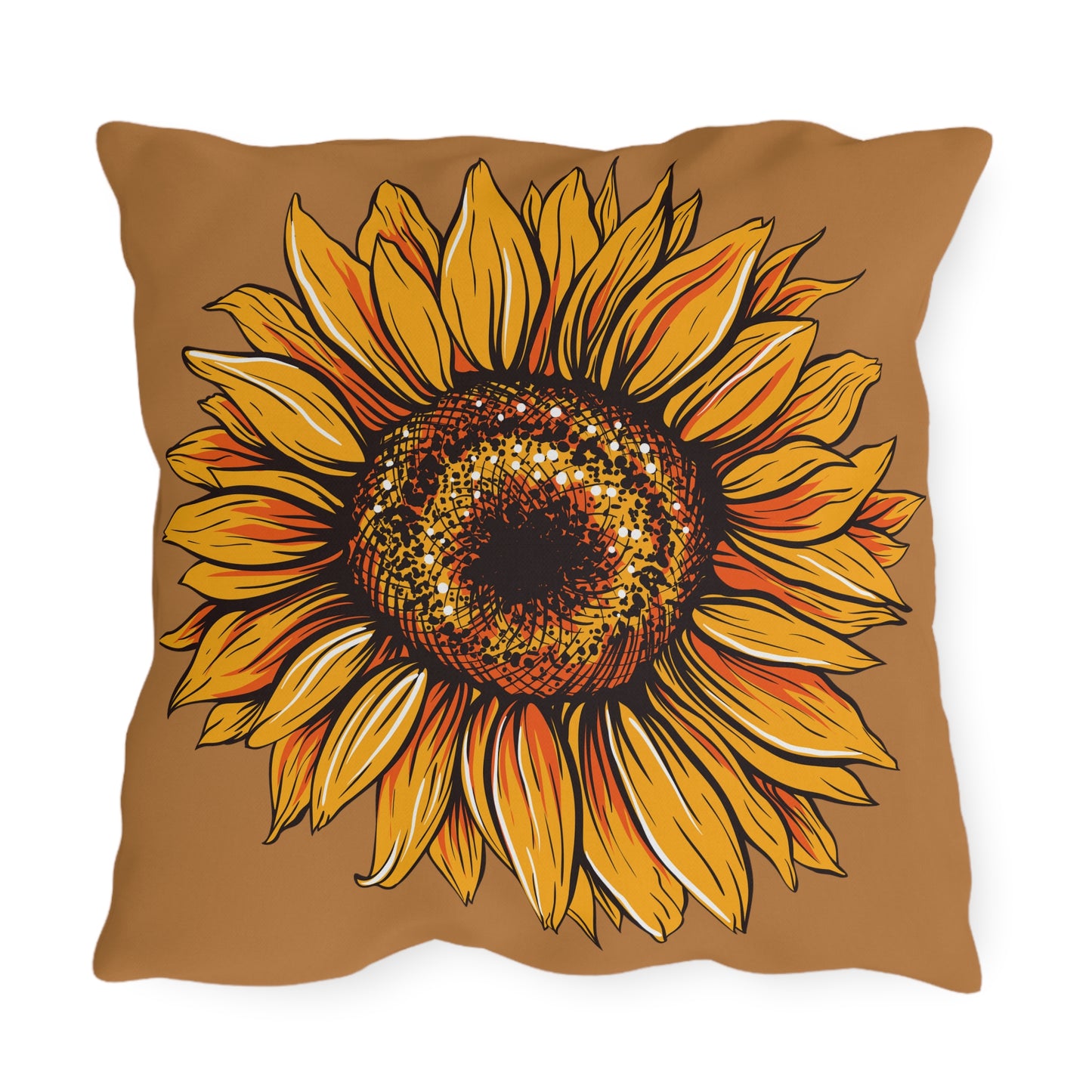 Sunflower Outdoor Pillows, Patio Decor, Housewarming Gift