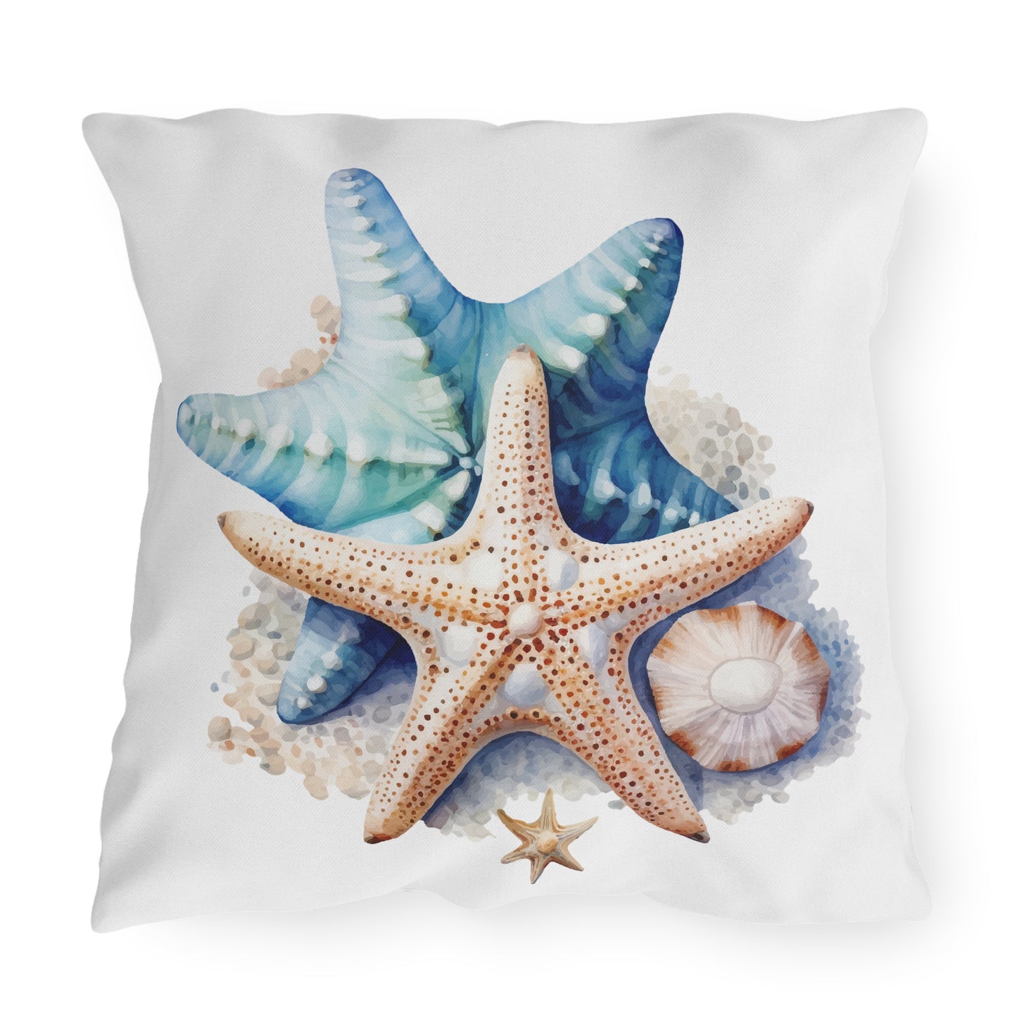 Starfish Outdoor Pillows, Patio Decor, Home decor, Housewarming Gift