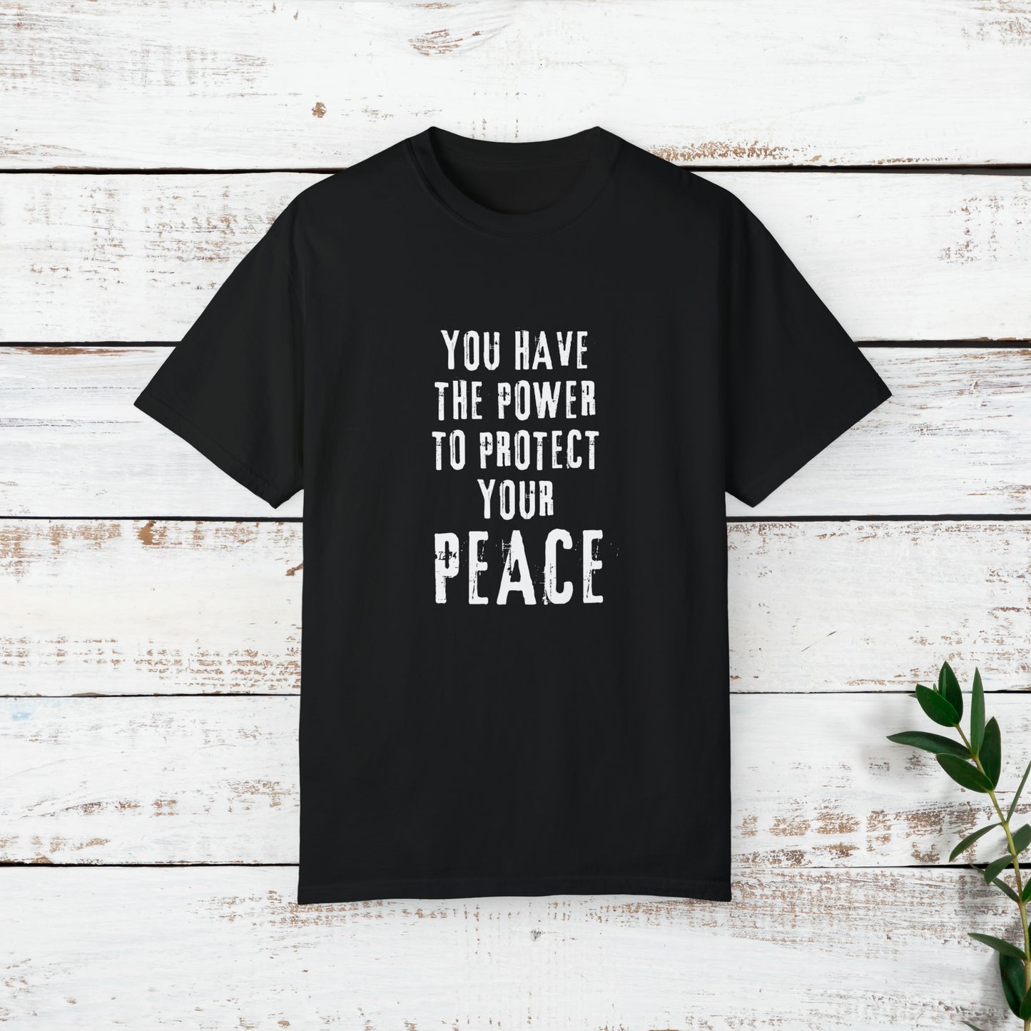 Peace Themed Gift Own Your Peace T-shirt