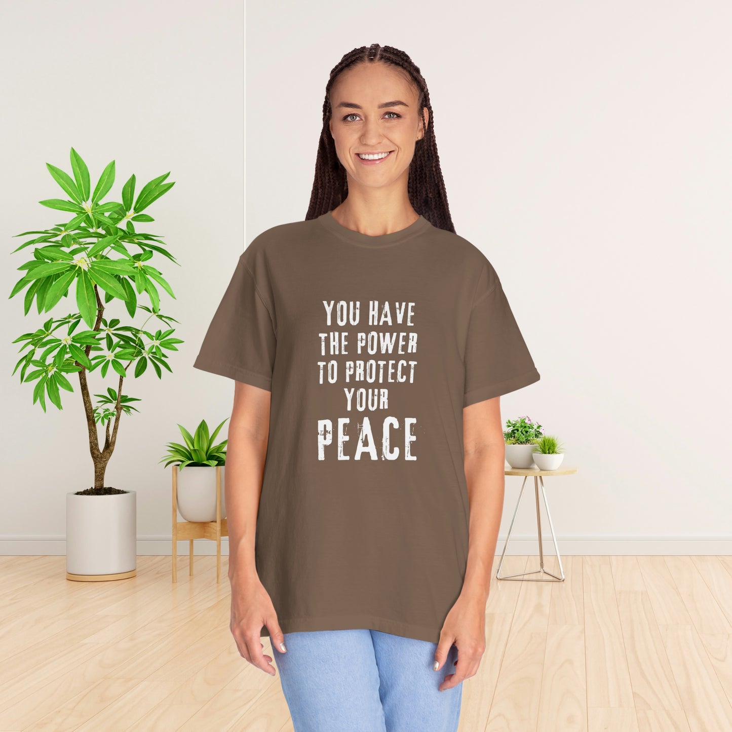 Peace Themed Gift Own Your Peace T-shirt