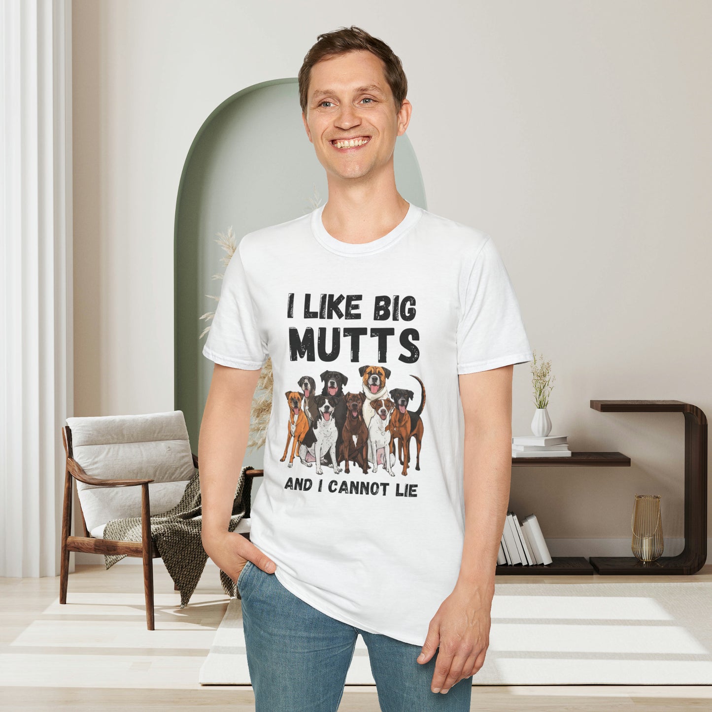 Big Dog Lover Gift, I Like Big Mutts Softstyle T-Shirt